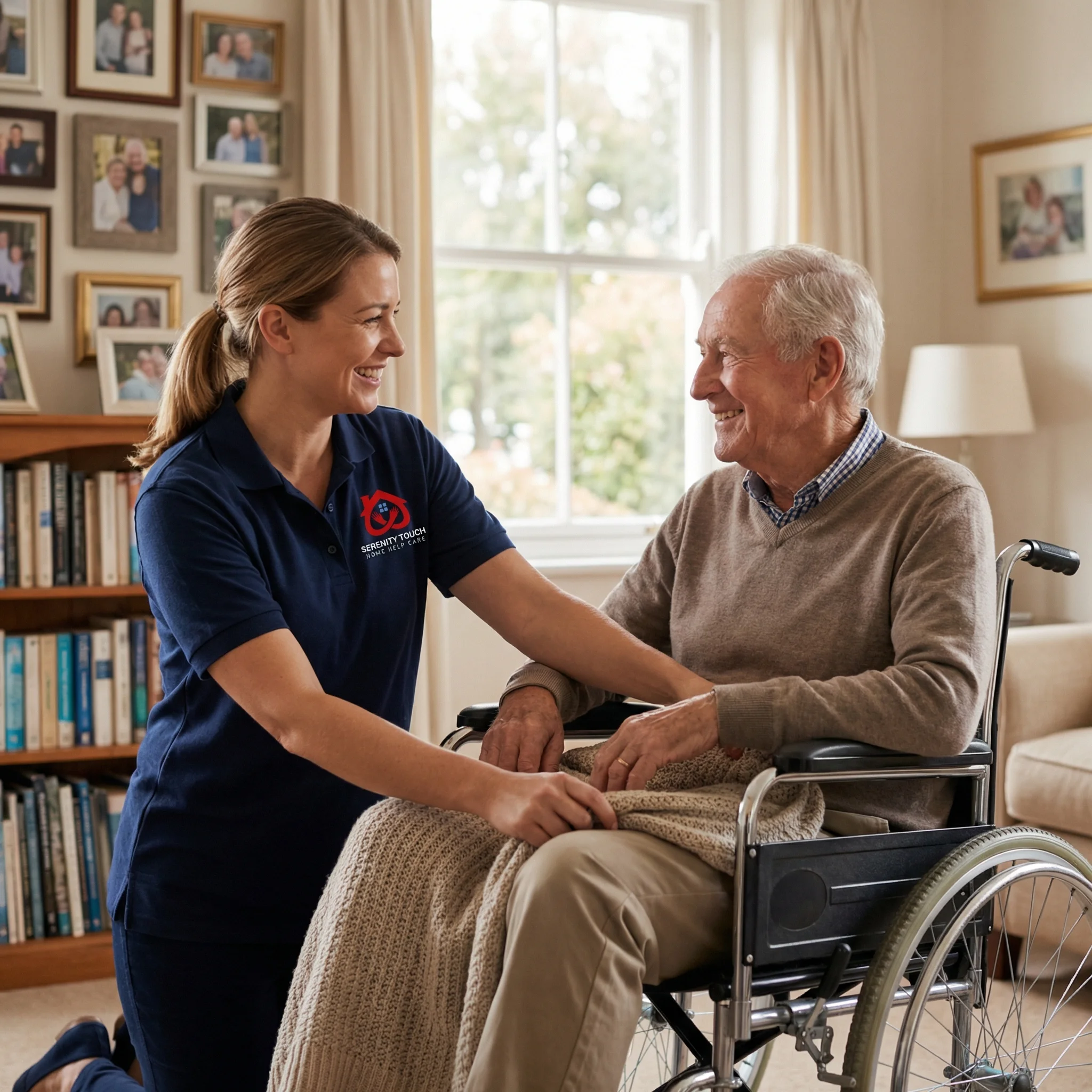 Caregiver at work